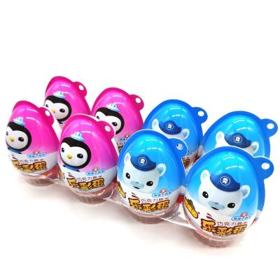 China Cartoon Toys Funny Surprise Eggs Toy Candy / Confectionery for sale