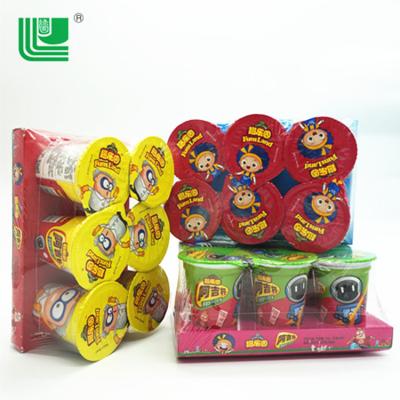 China Cartoon Toys Hot Sale Finger Cookie Milk Chocolate Cookie Cup for sale