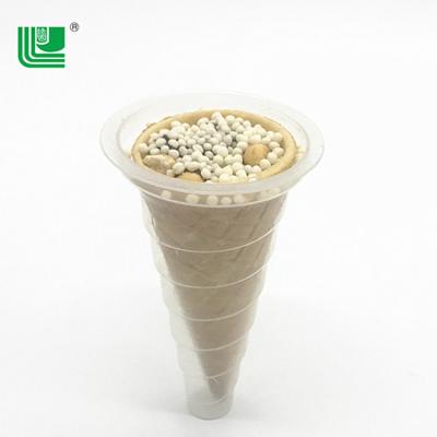 China Cartoon Toys Cookie Chocolate Ice Cream Cone with Crispy Rice for sale