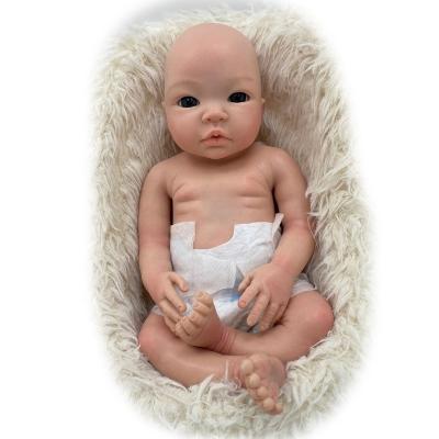 China Toy American White Skin Cute Look Real Platinum Silicone Hand Painted Solid Silicone Baby Dolls Love Silicone Cartoon Baby Skin - Doll for sale