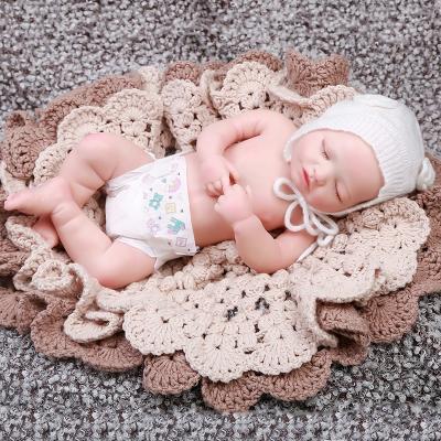 China Cartoon Toy 18inch Reborn Baby - Sleeping Doll Realistic Soft Touch Cuddly Body With Genesis Paint Visible Veins Doll Gift for sale