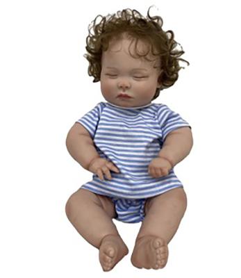 China Soft Toy Reborn Baby Dolls 18 Inch Soft Silicone Baby Realistic Newborn Baby Dolls - Doll Vinyl with Clothes and Toy Accessories for sale