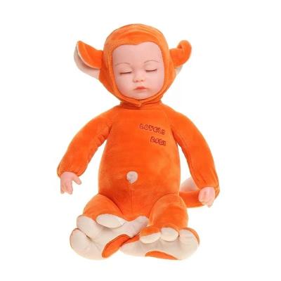 China High Quality Soft Safe Material Different Animal Plush Clothes Vinyl Cotton Body Reborn Baby Toy For Children for sale