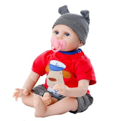 China 3d Painting Art Dolls For Kids Lifelike Toy Hot Sale Real Baby Size Cartoon Toddler Boy Reborn Doll Collectible for sale