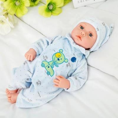 China Lovely Baby Toy Lifelike Cartoon Silicone Vinyl Cotton Body Dolls Educational Babies With Different Clothes Accessories for sale