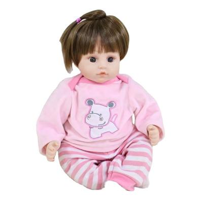 China Newborn Toy Cheap Present Cartoon Cute Infant Newborn Baby Toy New Style Baby Toy - Doll With Pacifier For Kids for sale