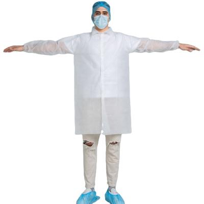 China Eco-friendly High Quality Disposable Medical Coats For Hospital Lab Coat Doctor Uniform Lab Jacket Jackets for sale