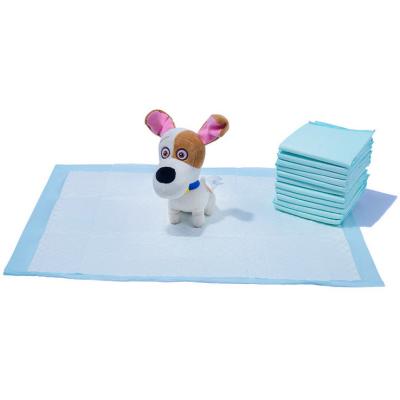 China Disposable Dog Stocked Pee Mat Puppy Training Urine Diaper Pads Dog Old Use Potty Pee Pad for sale