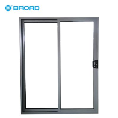 China 2 Track Modern Heavy Aluminum Sliding Doors for sale