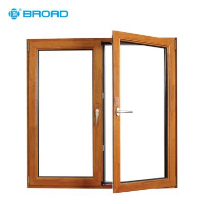 China Aluminum Swing Double Casement Glass Windows for sale