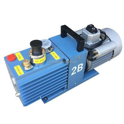 China Electric Compressor 2XZ-2B 2XZ-4B 4C 2XZ-6B Two Stage Rotary Vane Direct-Drive Electric Double Stage Vacuum Pump with 2L/s for Vacuum Furnace Te koop