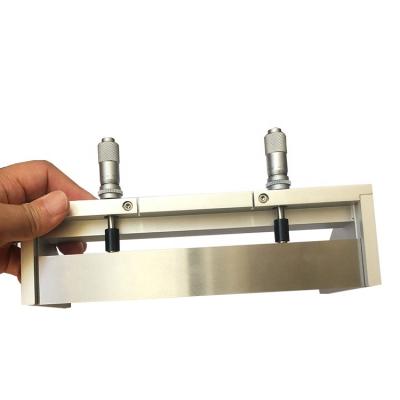 China stainless steel & AL Adjustable Wet Film Applicator for Paint Stainless Steel Scraper à venda