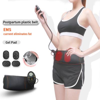 China Wear-Resistant Factory Outlet Abdominal Massage Tool Slimming Fat Burning Tummy Ems Belt Abdominal Massager for sale