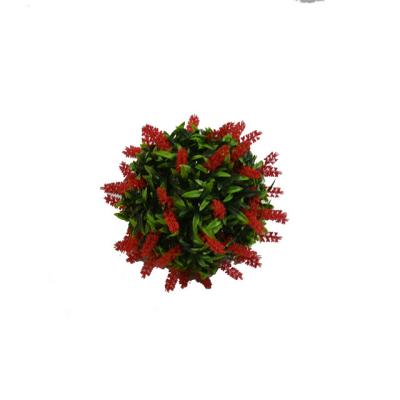 China Plant Flower Ball Mall Decoration Kindergarten Decoration Family Decoration Artificial Lavender Ball for sale