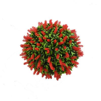 China Plant Flower Ball Mall Decoration Kindergarten Decoration Family Decoration Artificial Lavender Ball for sale