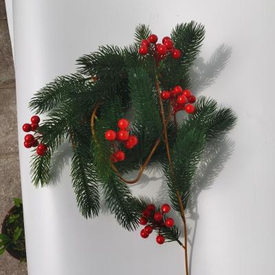 China Artificial Plant Eucalyptus Garland Greenery Pine Vine Rattan Garland Wreaths Eucalyptus for sale