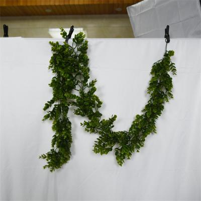 China Wholesale artificial home decoration simulation cheap plant rattan wall hanging for sale