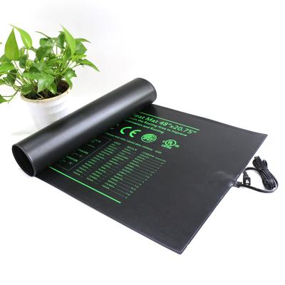 China Home gardening Factory Wholesale Waterproof 48 x 20.75 Inch Hot Pad  Mat With Heat Digital Thermostat Controller for Gardening Seedling Warming for sale