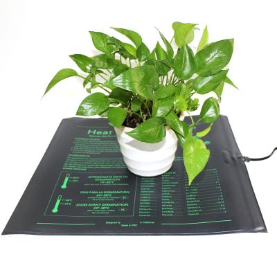 China Application Factory Hydroponic Wholesale Waterproof 20 x 20.75 Inch Starter Garden Supplies Hot Pad  Mat with Heat Controller Digital Thermo for sale