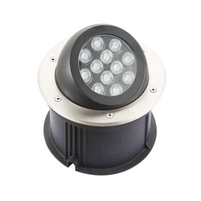 China Garden 304 Stainless Steel Swimming Pool Lamp RGB LED Underwater Light for sale