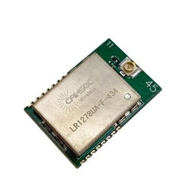 China Wireless Smart Home IoT Solution Long Range Sub-1 GHz LoRa Module Cansec LR1278UA-F SEMTECH SX1278 IMLTRT 434M/470M/868M/915M IoT for sale