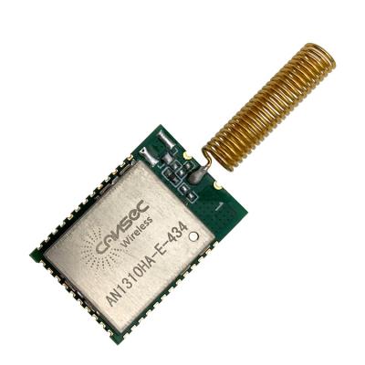 China IoT Long Range Cansec AN1310 TI - CC1310 Sub-GHz 434M/470M/868M/915M IoT Solutions AES 128bits Module Helix Antenna for sale