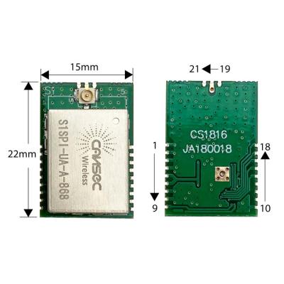 China Cansec S1SPI Holy Spirit 1 Module IoT Solutions Sub-GHz 434M//868M/915M Low Power Consumption IoT Module Low Cost for sale