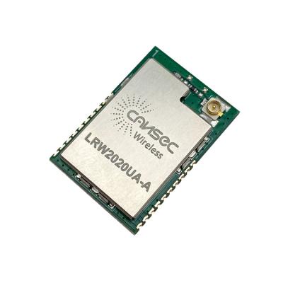 China IoT 915 MHz 20dBm Iot RF Transceiver Module Lorawan Protocol Cansec LRW2020 ASR6501 Lora Module With Ipex Connector for sale