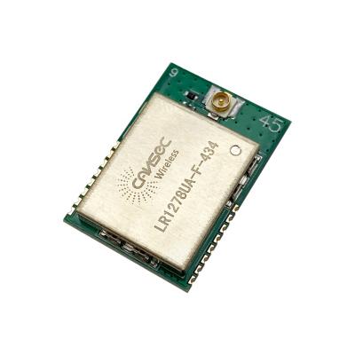 China IoT Home IoT Solution 434M/470M/868M/915M Long Range Sub-1 Wireless Smart Gigahertz LoRa Cansec LR1278UA-F SEMTECH SX1278 IMLTRT Module for sale