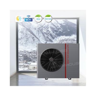 China Evi Dc Inverter R32 Outdoor Low Temperature Pump -25 Degree China Air To Water Heat Pump Evi High Cop Monoblock Heat For Heating Cooling for sale