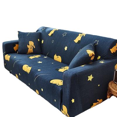 China Modern Stretch Sofa Cover, HOTNIU Universal Elastic Furniture Protector With One Free Pillowcase Lightning Yellow Mouse for sale