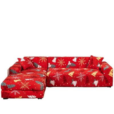 China HOTNIU Modern Christmas Decoration Furniture Cover Protector Sofa Cover Sofa Chair Slipcover for Couches and Loveseats for sale