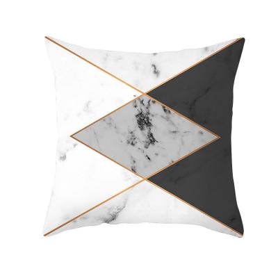 China LLIN HOTNIU Geometric Pattern Tile Blanket Decorative For Living Room Sofa Office Bedroom 18 x 18 Inch Gift for sale