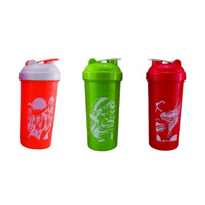 China Viable BPA Free Food Grade Portable Protein Shaker Cups For Pre Workout for sale