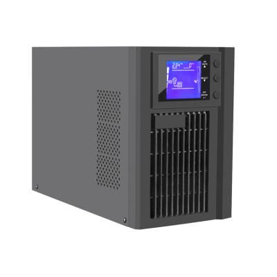 China ISO9001/ISO14001/CE/ROHS 1kva/800w Online Telecommunication Thigh Frequency Ups Emergency Power Supply Telecom Communication Application Te koop