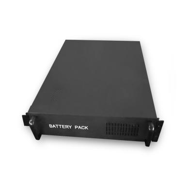 China Computer/networking/finance/HBC 3U 192v minitary battery pack/cabinet with 16pcs 7ah battery inside for rack mount ups 6kva and 10kva Te koop