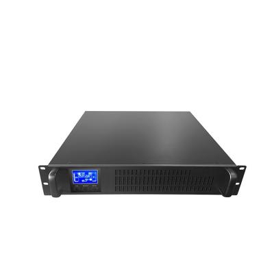 China Good Financial Design Online Rack Mount Ups 3kva Built With Ups 12V Battery For Home Appliances zu verkaufen