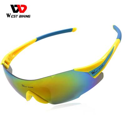 China Sports Sun Glasses WEST CYCLING Polarized Cycling Sunglasses Bike Glasses Myopia Equipment Package Outdoor Sports Cycling Riding Glasses for sale