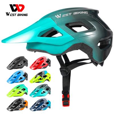 China Wholesale Unibody Helmet Cycling Helmet Mountain Bike Riding Helmet WESTERN BICYCLE Cycling Cycling Safety Helmet for sale