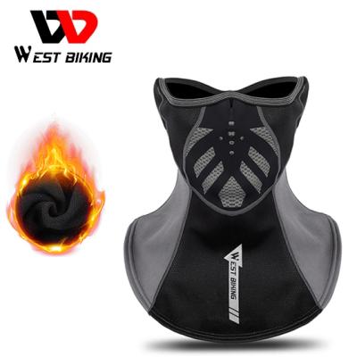 China WESTERN BIKING waterproof reflect soft cycling bicycle motorcycle sports half face mask riding mask breathable warm windproof mask for sale