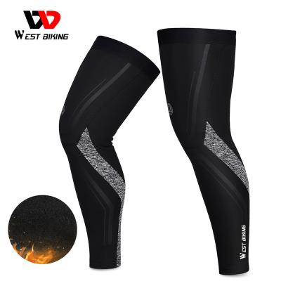 China CYCLING WESTERN Adjustable Custom Design Professional Protective Leg Cycling Sleeves For Compression Sports Fashion Leg Cycling Warmer for sale