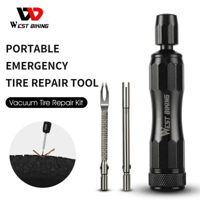 China High Quality Factory Convenient WESTERN BIKING Universal Use For Car Motorcycle Bicycle Tubeless Tire Repair Tool Kits for sale