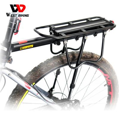 China Outdoor Bike Racks Bike WESTERN BIKING Racks Luggage Bicycle Accessories Equipment Bike Rack Footstock Brake Mountain Rear Bicycle Rack for sale