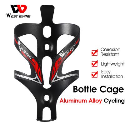 China Lightweight and Portable.Do not worry about WESTERN CYCLING Ultralight Aluminum Alloy Bicycle Water Bottle Cage Bike Holding Rack Bicycle Bottle Holder Bottle Fall Bike Racks for sale