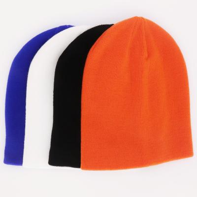 China Unisex Customizable Logo Casual Hot Selling Super Soft Knit Hat for sale