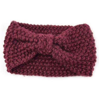 China Warm/Lovely Women's Warm/Lovely Headwraps Ear Headband Crochet Cross Knitted Crochet Headband For Winter for sale