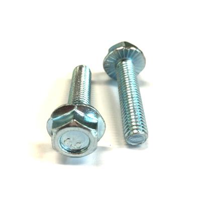 China m6 stainless steel titanium bolts hex flange price best grade 8.8 flange hex head bolt m8 x.25 hex flange bolts for sale