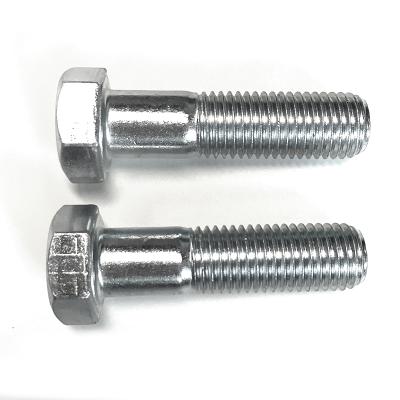 China Stainless Steel Fastener Steel Structure Hardware Manufacturer Galvanized Nut Washer Hex Bolt for sale