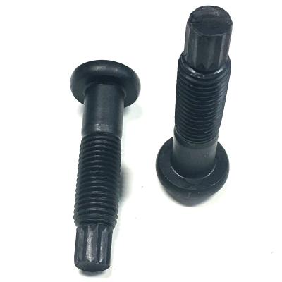 China Black round stainless steel jis s10t tc head bolt for sale