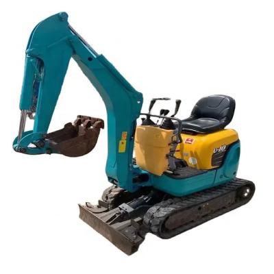 China Used mini excavator kubota U10 1 ton with rubber track mini kubota U10 excavators for sale 0.02mÂ ³ for sale